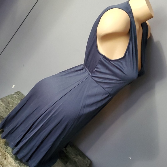 Stunning Blue True Wrap Dress - Picture 8 of 12